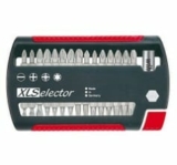 31-teiliges Wiha Bit Set XLSelector 25 mm mit magnetischem Bithalter für 15,41€
