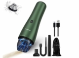 Pricedrop! Chuboor 3-in-1 Mini Handstaubsauger mit 3x2000mAh Akku und bis zu 25 Min. Laufzeit für 21,99€