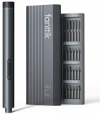 Fanttik Mini Elektro Schraubendreher Set (24 Bits, 2 Gänge) für nur 38,99€
