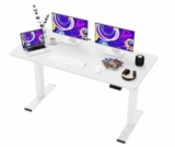 Elektrisch höhenverstellbarer Schreibtisch SANODESK QS1 (110 x 60 cm) für 99,98€