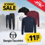 SportSpar: Sergio Tacchini Iconic Sale mit bis zu 71% Rabatt – z.B. Sweatshirts, Jogginghosen, Unterwäsche uvm.