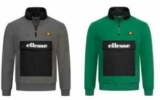 ellesse Travestimento 1/4 Zip Herren Fleece Sweatshirt für 33,94€
