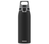 SIGG Edelstahl Trinkflasche „Shield ONE“  1L schwarz für 20,90€