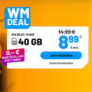 Die Sim.de Allnet Flat – z.B. 40 GB Allnet Tarif für 8,99€ mtl. oder Unlimited ab 14,99€ mtl.
