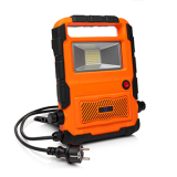 Smartwares FCL-76012 Bauleuchte mit Bluetooth-Lautsprecher für nur 25,90 Euro