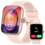 Yoever Smartwatch mit Telefon- & Fitnessfunktionen für nur 17,49€ – Prime