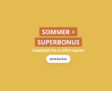 AIDA Sommer + Superbonus: Zusätzlich zur Frühbucher-Plus-Ermäßigung bis zu 200€ sparen