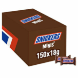 2,7 kg Snickers Minis Schokoriegel Großpackung (150 x 18g) für nur 20,29€ (statt 24,60€)