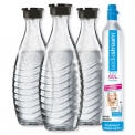 SodaStream Reservezylinder und 3 Glaskaraffen für nur 39,99 Euro inkl. Versand