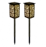 Doppelpack GIANTARM Garten Solarlampen für 22,99€