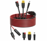 3-IN-1 Solarladekabel 2.5M – Solarstecker auf XT60 für 18,19€