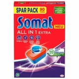 90er-Pack Somat All in 1 Extra Spülmaschinen Tabs für nur 12,59€ (statt 18€) – Prime Spar-Abo