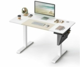 SONGMICS LSD015W01 elektrisch Höhenverstellbarer Schreibtisch 60 x 120 für 127,49€