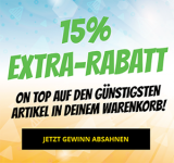 SportSpar Glücksrad: Entweder 10% Rabatt auf Schuhe, 15% Rabatt auf den günstigsten Artikel oder gratis Handtuch abstauben!