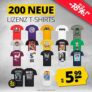 SportSpar: Über 200 Lizenz T-Shirts mit bis zu -78% – ab nur 5,99€