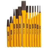 12-teiliges Stanley Meissel-, Körner- und Durchschläger-Set für 15,30€ (statt 21€)