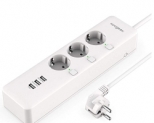 Pricedrop! Smarte Koogeek 3-fach Steckdosenleiste mit Apple HomeKit und Google Assistant Support für 32,99 Euro