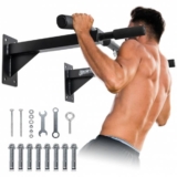 SPORTINATOR Klimmzugstange inkl Zubehör schwarz für 10,99€ bei SportSpar.de