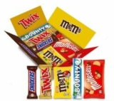 Snickers, Twix, M&M’S, Bounty & Maltesers Schokoriegel Box für nur 16,99€ (statt 20,78€)