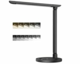 Sympa SP-DL004 LED Schreibtischlampe mit 7 Helligkeitsstufen und USB-Ladeanschluss für 14,99€