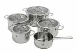 ZWILLING Topf-Set „NEO“ (5 tlg., Glasdeckel, innenskaliert) für nur 99,99€ inkl. Versand (statt 206€)