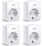 4x TP-Link Tapo P100 Mini Smart WLAN-Steckdose (Fernzugriff, Google Assistant kompatibel) für nur 26,90€ (statt 40,28€)