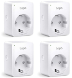 4x TP-Link Tapo P100 Mini Smart WLAN-Steckdose (Fernzugriff, Google Assistant kompatibel) für nur 28,39€ (statt 37,66€)