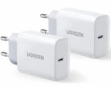 2er Pack UGREEN USB C 20W PD Ladegerät für nur 13,75€