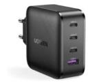 UGREEN USB Ladegerät mit 65W, 3x USB-C und 1x USB-A für 24,68€ (statt 35,99€) – Prime