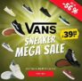 Sportspar: Vans Sneaker Mega Sale mit bis zu 56% Rabatt + 5€ Gutschein ab 60€
