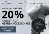 20% Vatertags-Rabatt auf rund 3.300 ausgewählte Artikel im CHRIST Onlineshop