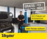 Bis 31. März: Kostenloser Kfz-Meistercheck für euren Pkw bei Vergölst
