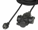 VIVANCO 10m Outdoor Verlängerungskabel (3-fach Schuko, IP44) für 19,99€ (statt 29€)