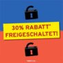 30% Rabatt auf das gesamte Sortiment im Vorteilshop (MBW: 35€)