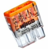 Wago 3 Leiter Verbindungsklemme 100 Stück für nur 12,56€ (statt 16,09€)