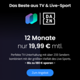 Knaller! waipu.tv Perfect Plus mit DAZN Standard für nur 19,99€ mtl. (statt 39,99€)