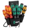 Wera 05136032001 9620 Gürteltaschen-Set mit Schraubendreher-Satz (10-teilig) für 34,95€