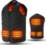 VIEKUU Elektrisch Beheizbare Weste (3 Temperatureinstellungen, Größe M – 3XL) für nur 19,99€