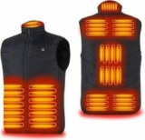 Aunus Beheizbare Weste mit 3 Temperaturstufen für nur 22€ (statt 54,99€)