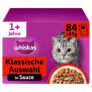 84x 85g Whiskas 1+ Katzennassfutter in Sauce ab nur 21,40€ (statt 29€)