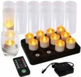 Blitzangebot: Wiederaufladbare Teelichter 12 Stück für nur 106,25€ (statt 125,00€)