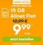 WinSIM Allnet-Flat z.B. mit 15 GB Datenvolumen für 9,99€ mtl. oder 50 GB für 19,99€