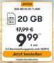 WinSIM Allnet-Flat z.B. mit 40 GB Datenvolumen für 14,99€ mtl. oder 20 GB für 9,99€