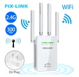Pixlink WR09 Wlan Repeater-Verstaerker (300 Mbit/s, 2.4 GHz) für nur 20,99€ inkl. Versand