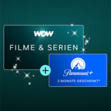 Top! 6 Monate WOW Filme & Abo für nur 5,98€ (statt 9,98€) + 3 Monate Paramount+ kostenlos!