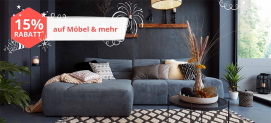 15% Rabatt auf das Einrichten-Sortiment bei yourhome + kostenlose Lieferung ab 50,- Euro