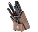 ZWILLING Messerblock VierSterne 7-teilig Walnuss für nur 87,99 Euro